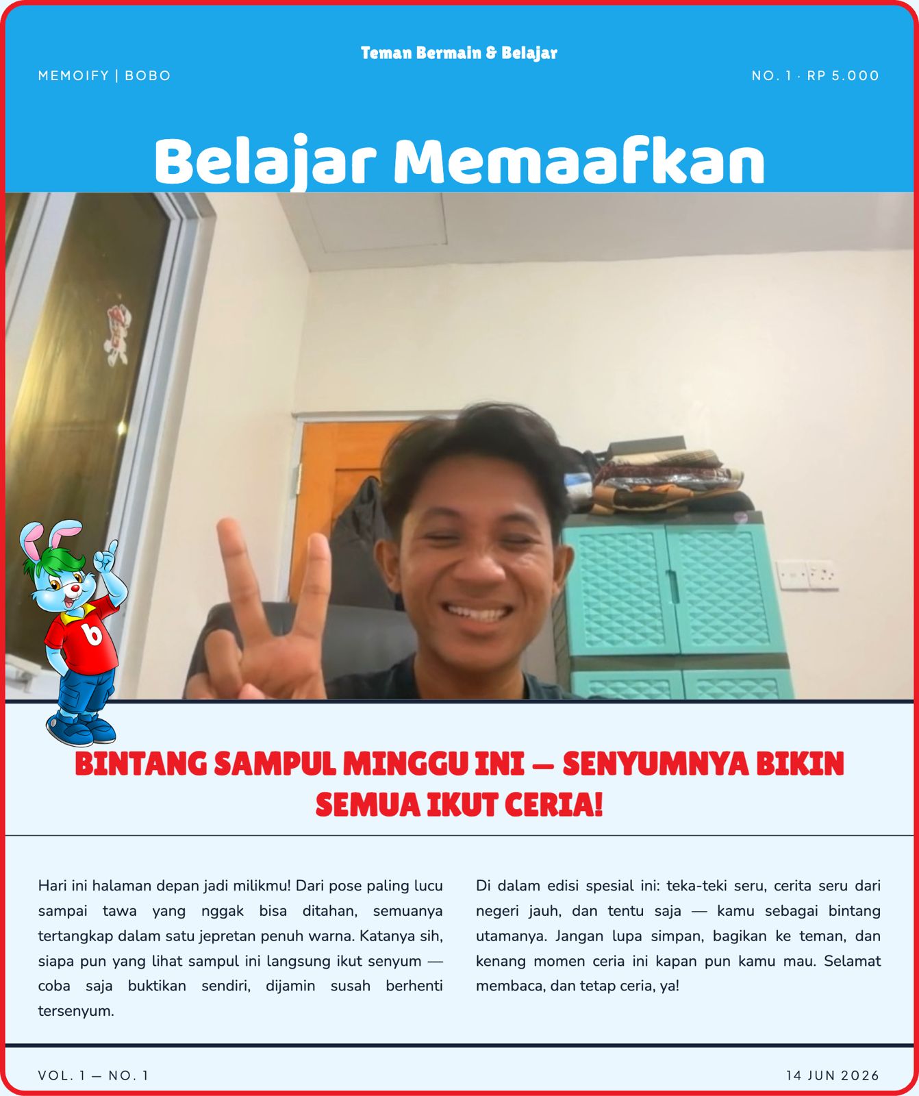 Belajar Memaafkan — Bobo edition